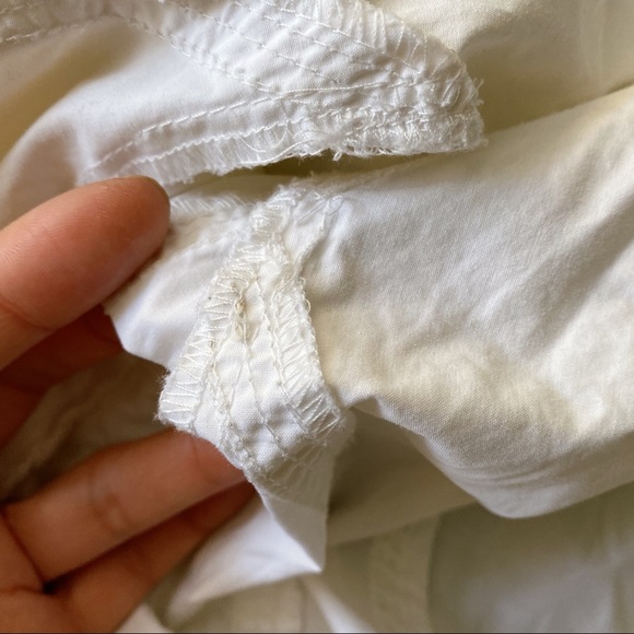 🐚 YESSICA OFF WHITE BASIC STITCHED OUTDOOR JACKET! - Picture 12 of 12